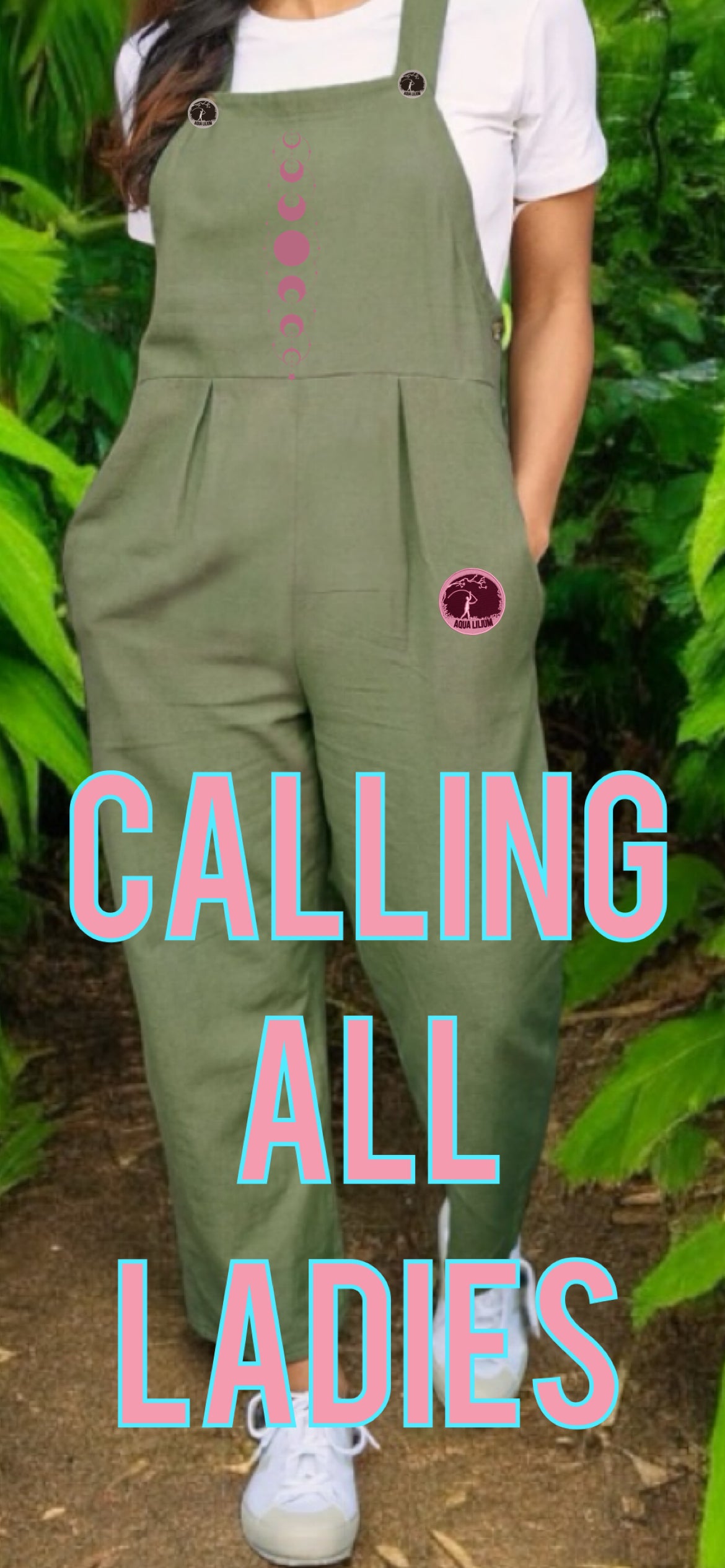 Olive Dungarees