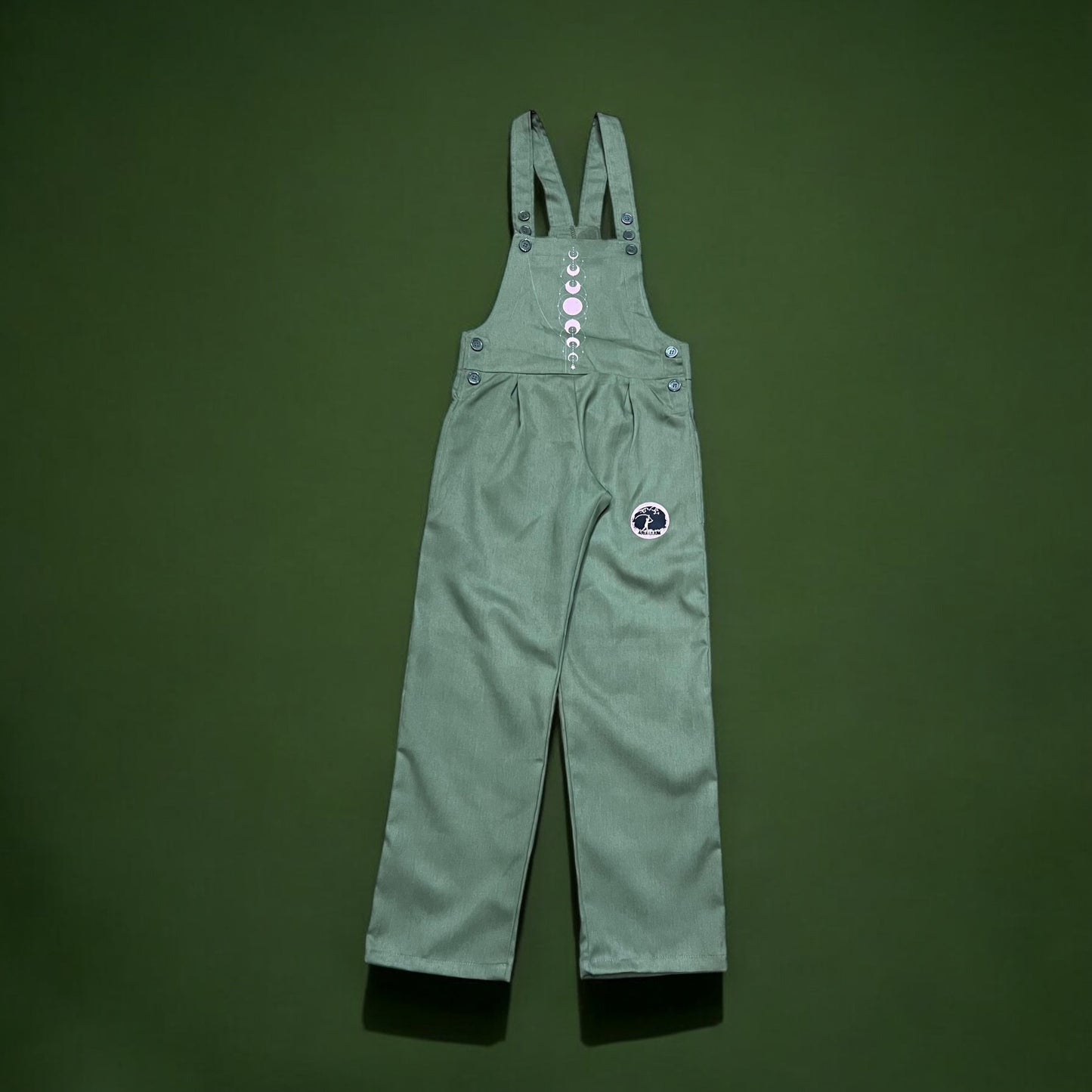Olive Dungarees