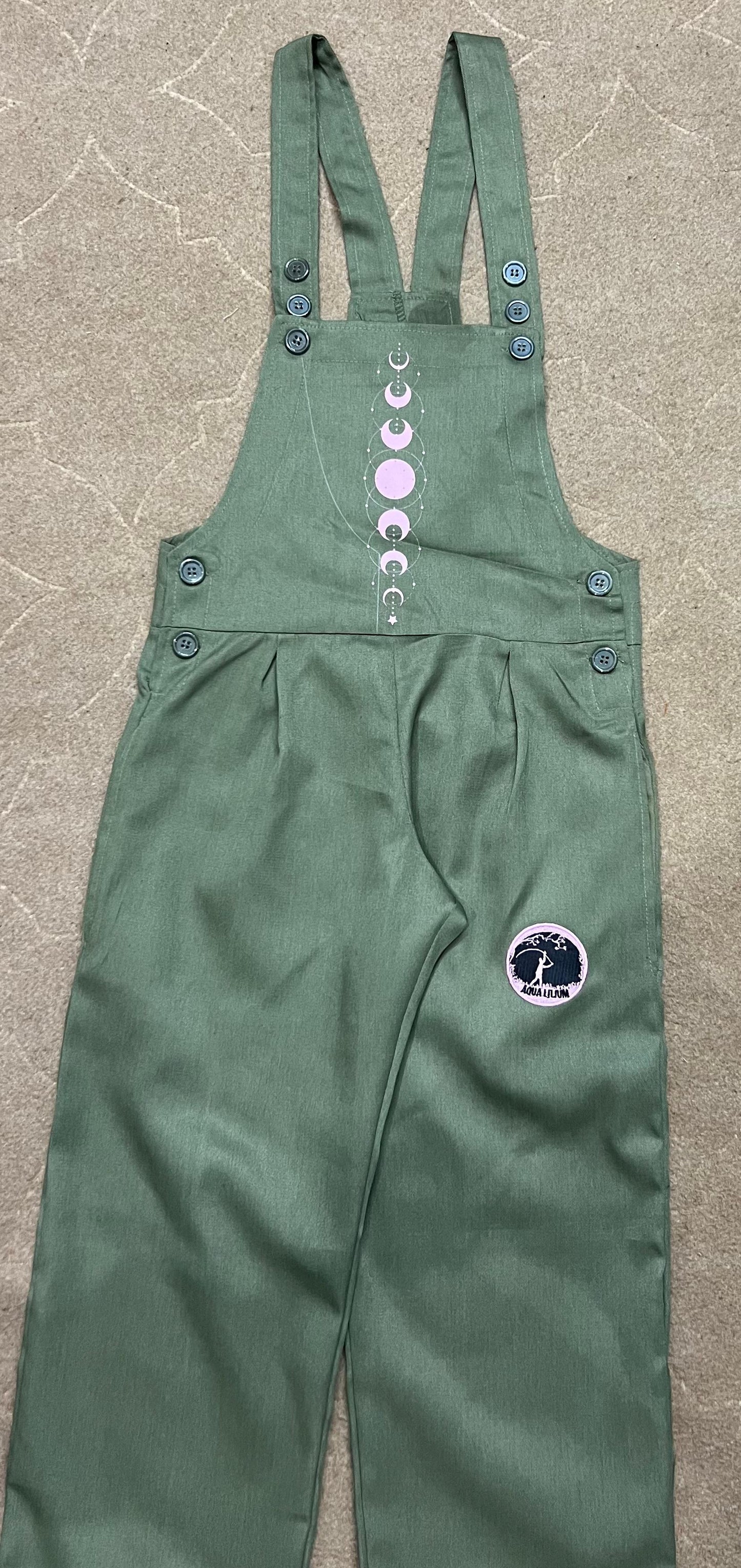 Olive Dungarees