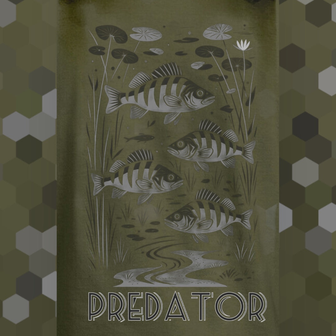 Predator T-Shirt Olive Green