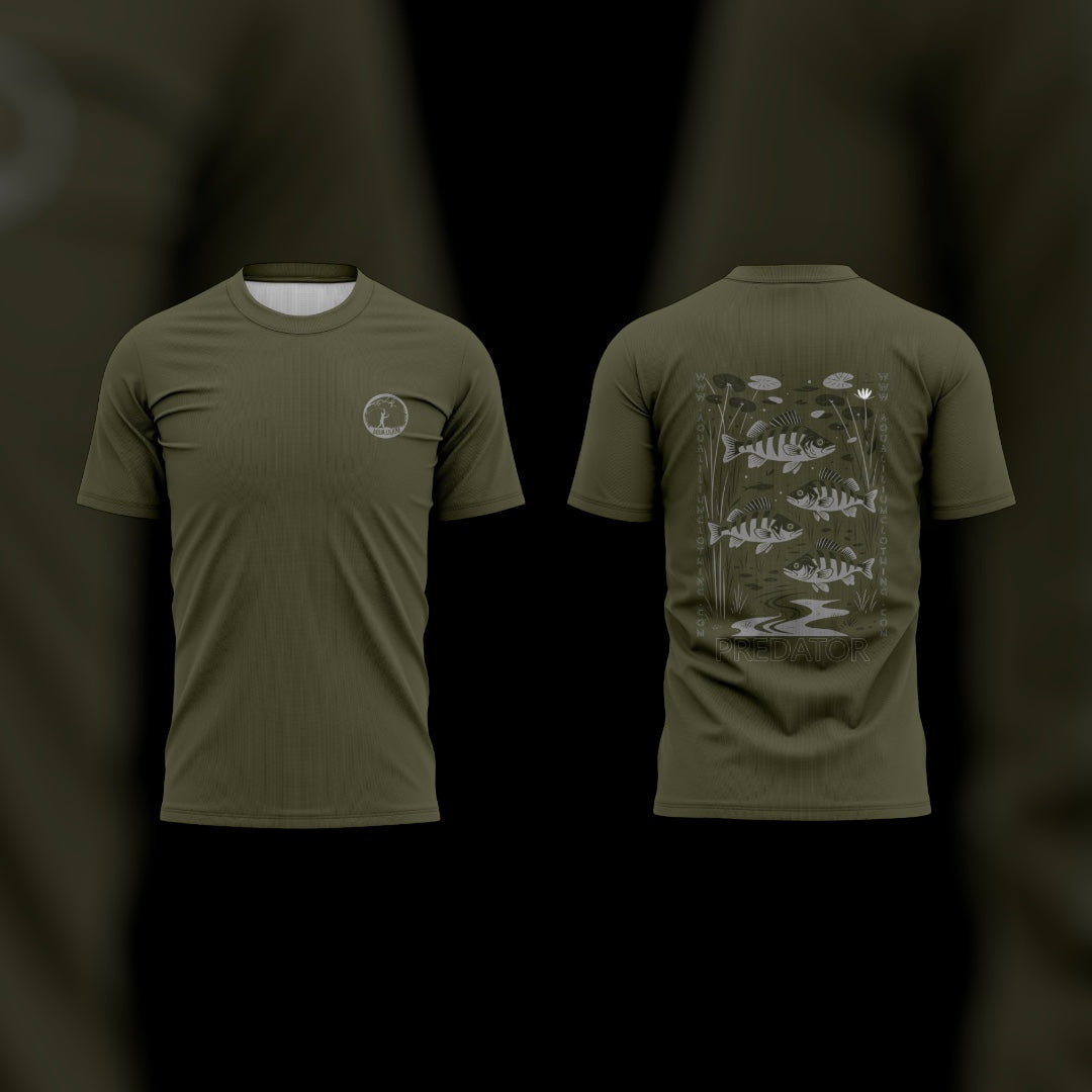 Predator T-Shirt Olive Green