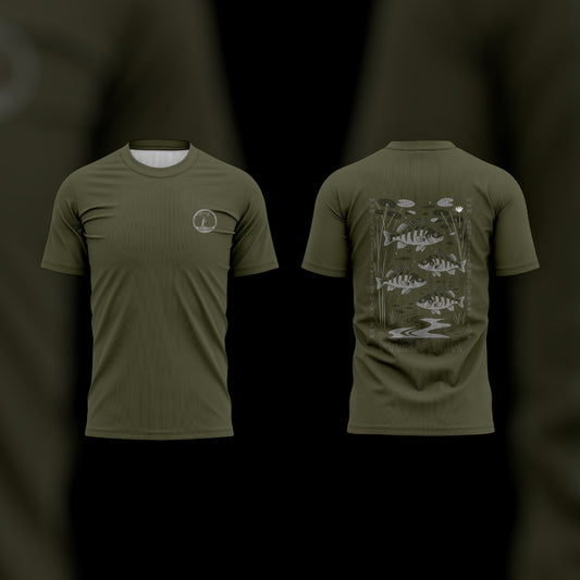Predator T-Shirt Olive Green