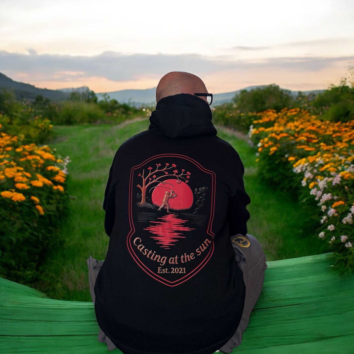 Casting At The Sun Hoody