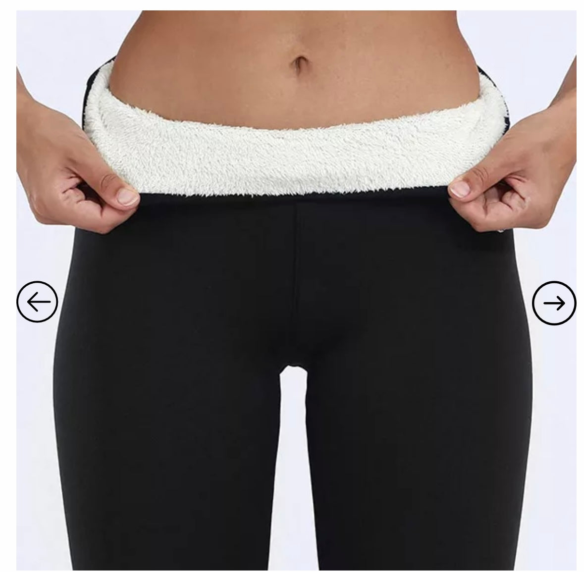 Ladies black leggings