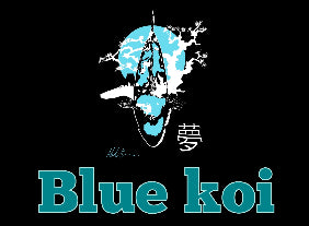 Blue Koi Hoody