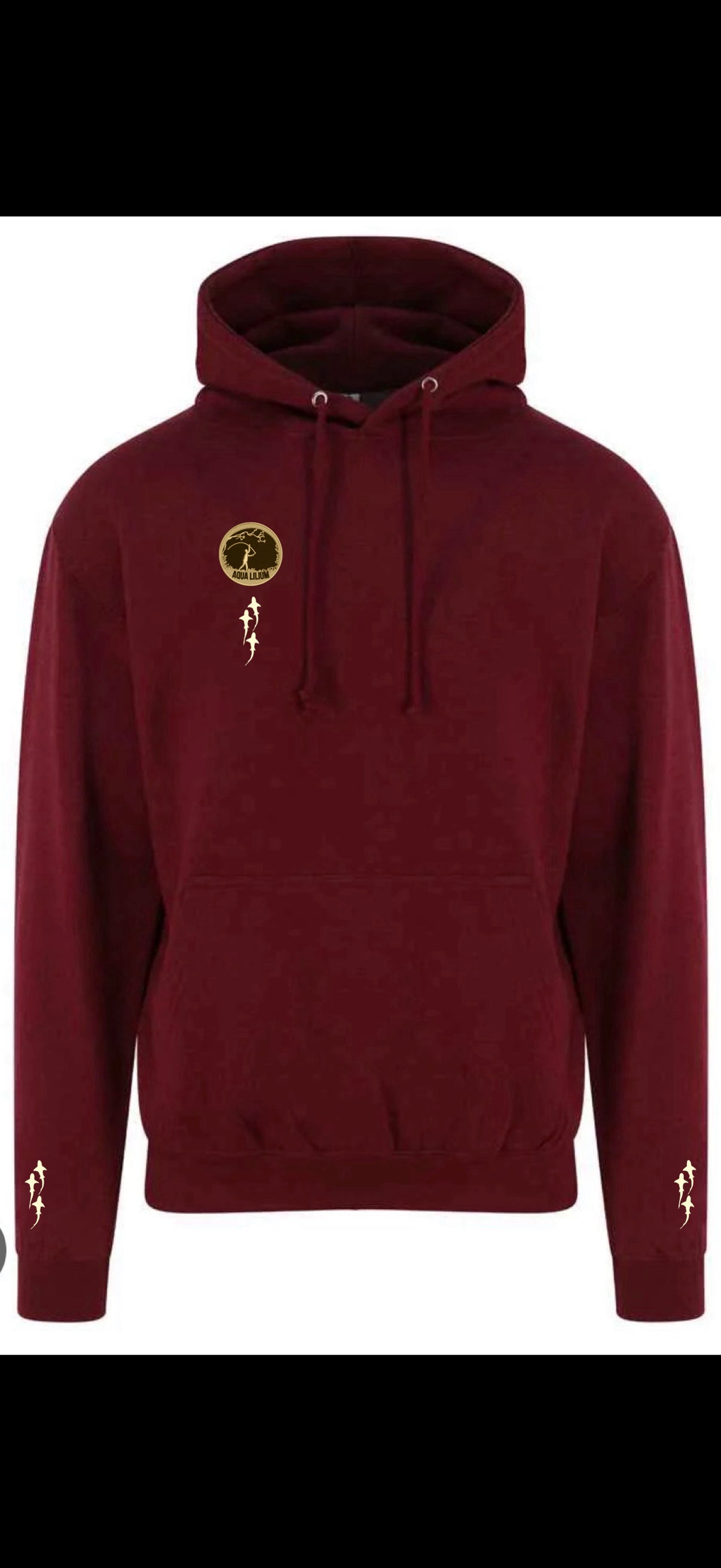 3 Barrels Burgundy Hoody