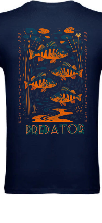 Predator T-Shirt Navy Blue