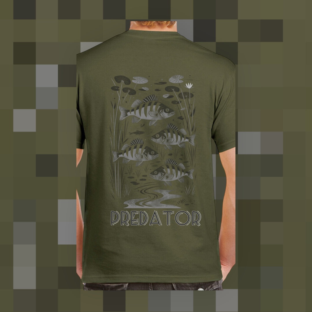 Predator T-Shirt Olive Green