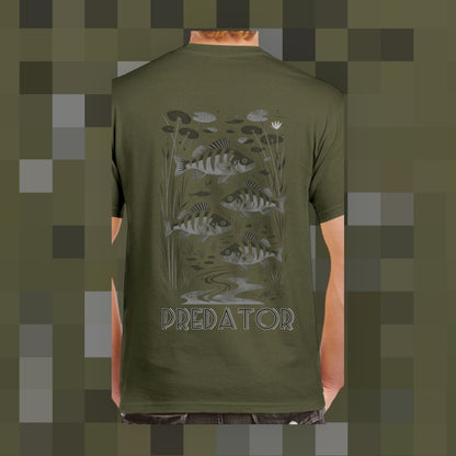 Predator T-Shirt Olive Green