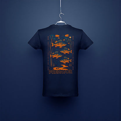 Predator T-Shirt Navy Blue