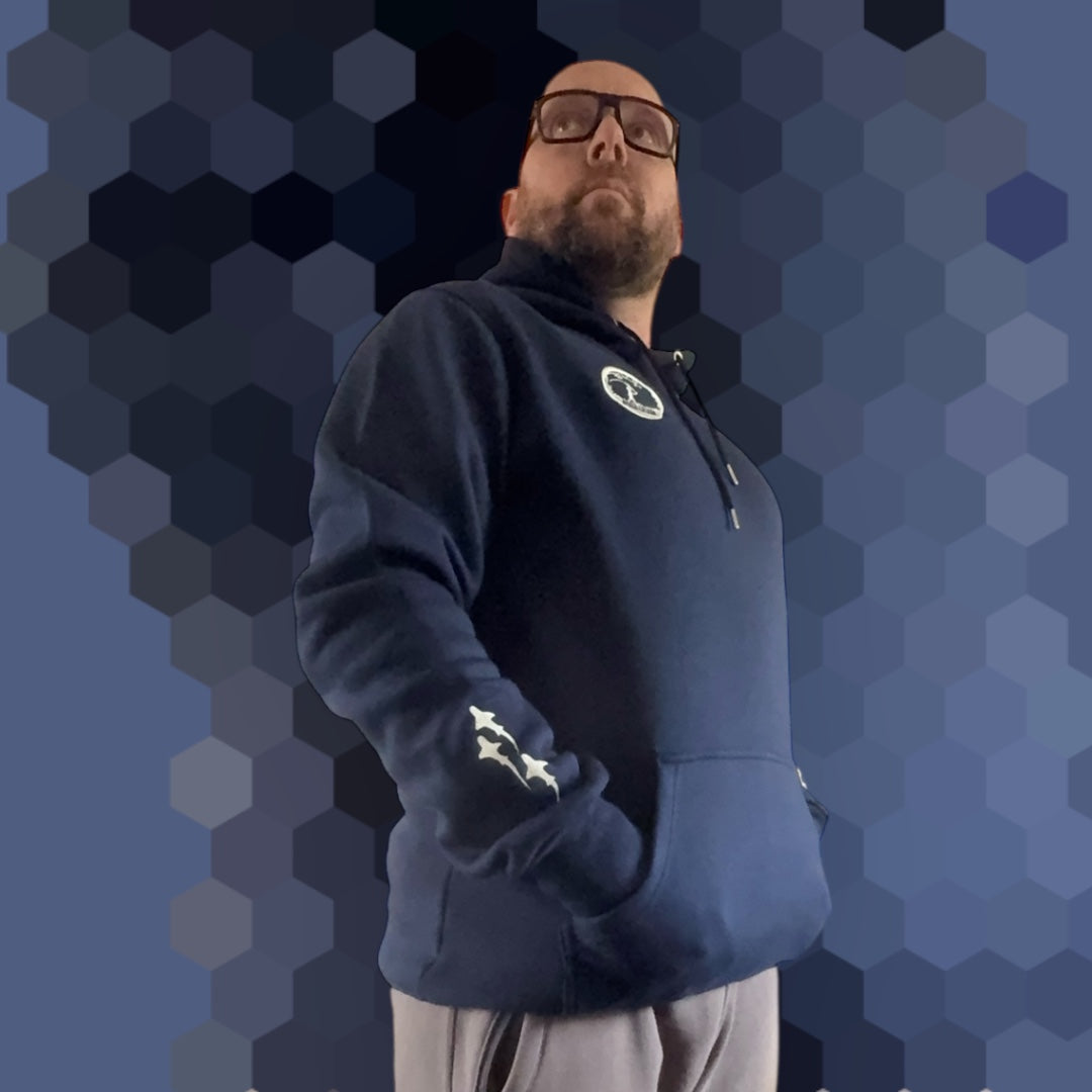 3 Barrels Blue Hoody