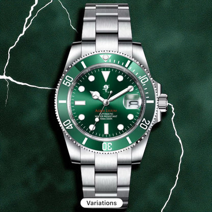 Aqua Lilium hulk green automatic watch Limited edition