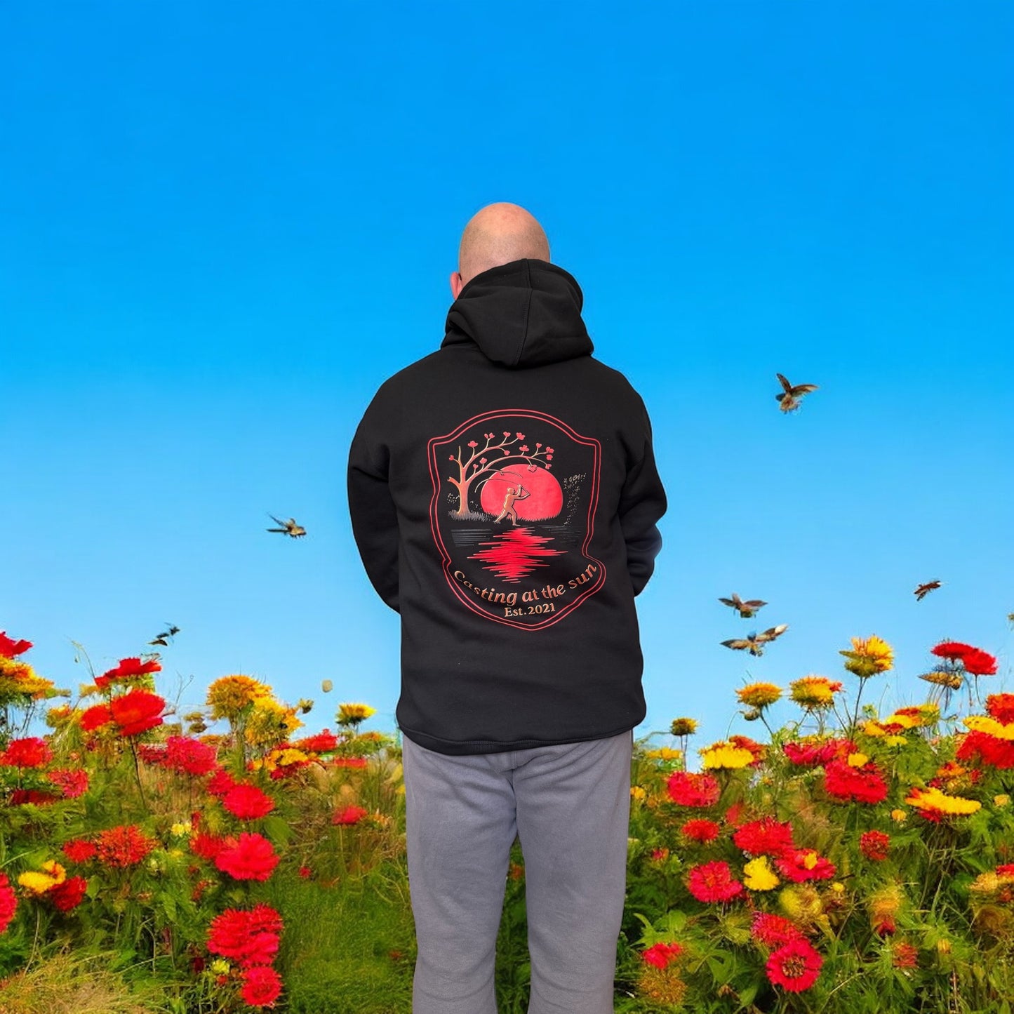 Casting At The Sun Hoody